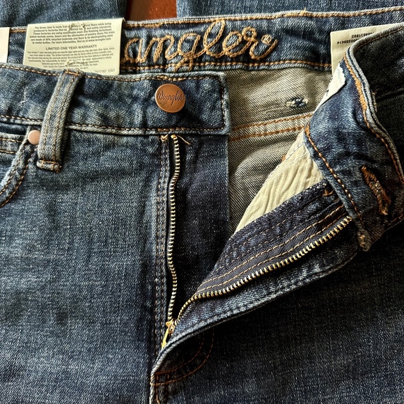 NWT!!!Wrangler Retro High Rise Flare Trumpet Jeans In Jana - Picture 11 of 16